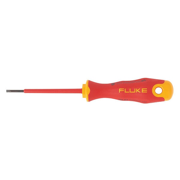 Fluke Insulated Slotted Screwdriver 3/32 in Round - ISLS3