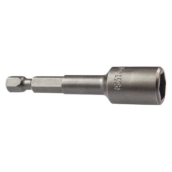 Apex Tool Group Nutsetter, 1/4" Hex, 2-9/16" L, Steel - MDB-08