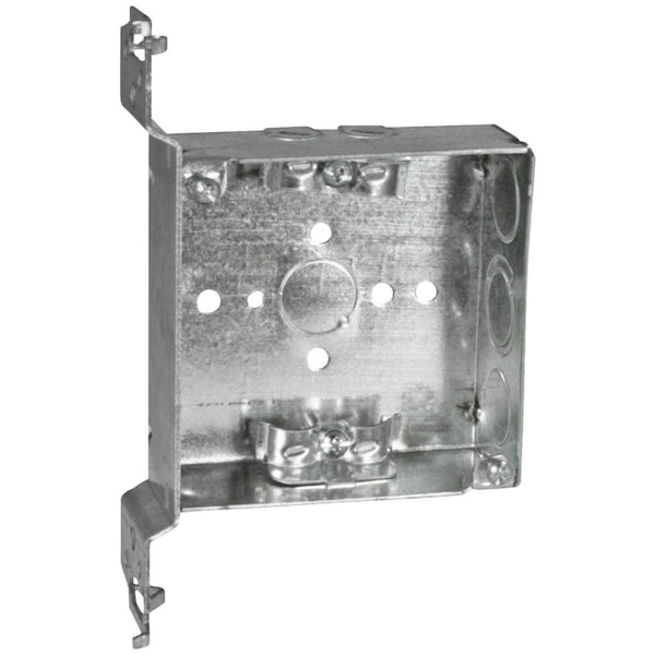 Southwire Electrical Box, 21 cu in, Square Box Type, Steel, Square Shape - 52151-FR-UPC