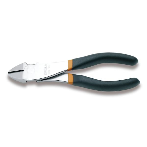 Beta Diagonal Cutting Nippers, 160mm OAL , 22mm Jaw Length, 28mm Jaw Width, Slip-proof PVC Coated Handles - 010840006