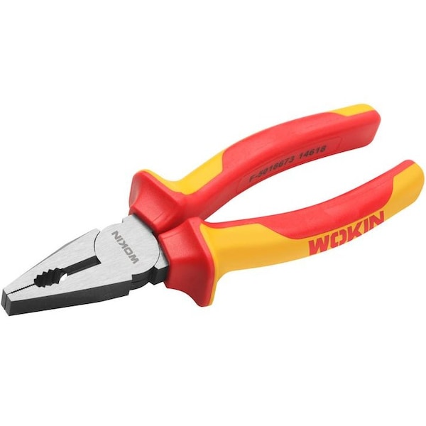 Wokin Vde Insulated Combination Pliers 8 Inch Premium Line - 560108