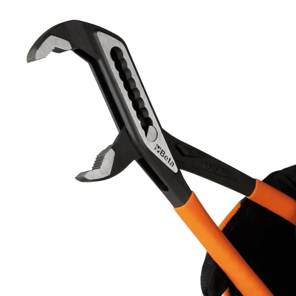 Beta 1048N 6-Inch Slip Joint, Groove Joint Pliers, Slip-proof PVC Handles, Jaw Capacity 31-36 mm - 010480910