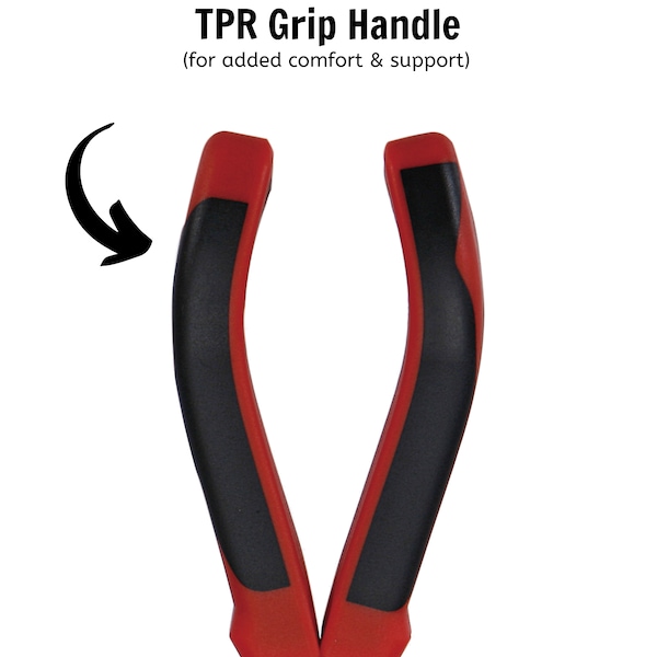 Teng Tools MB464-6T 6" Mega Bite TPR Grip Flat Nose Pliers - MB464-6T