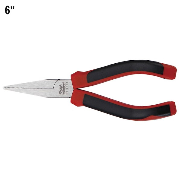 Teng Tools MB464-6T 6" Mega Bite TPR Grip Flat Nose Pliers - MB464-6T