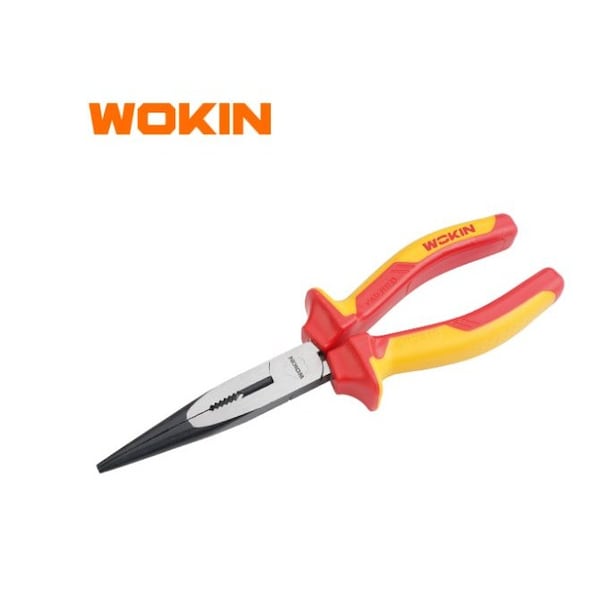 Wokin Vde Insulated Long Nose Pliers 8 Inch Premium Line - 560528