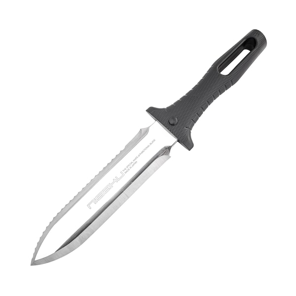 Nisaku Knife, Steel, Serrated, 7.5" Blade - NJP800