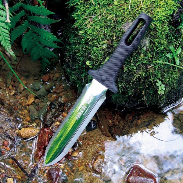 Nisaku Knife, Steel, Serrated, 7.5" Blade - NJP800