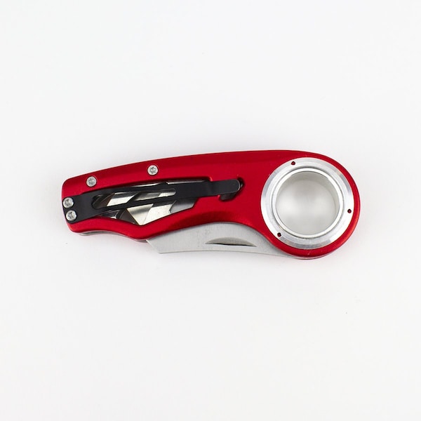 Excel Blades K60 Revo Utility Knife, Folding Knife with Clip, Work Knife, Red, 6pk - 16062
