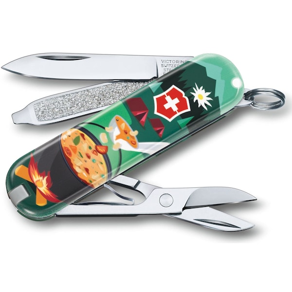 Swiss Army Brands Victorinox 0.6223.L1907Us2 Swiss Mountain Dinner 2019 Classic Limited Edition Map - VIC-0.6223.L1907-X3
