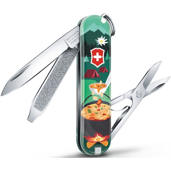 Swiss Army Brands Victorinox 0.6223.L1907Us2 Swiss Mountain Dinner 2019 Classic Limited Edition Map - VIC-0.6223.L1907-X3