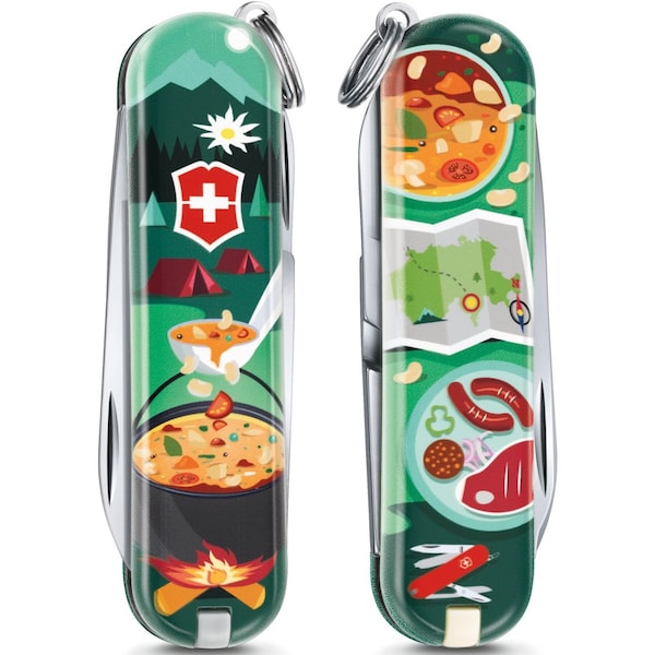 Swiss Army Brands Victorinox 0.6223.L1907Us2 Swiss Mountain Dinner 2019 Classic Limited Edition Map - VIC-0.6223.L1907-X3