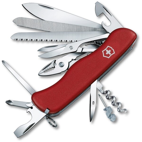 Swiss Army Brands 2024 Victorinox 0.8564.Us2 Workchamp Red 111Mm Old Number 53761 - VIC-0.8564-X1