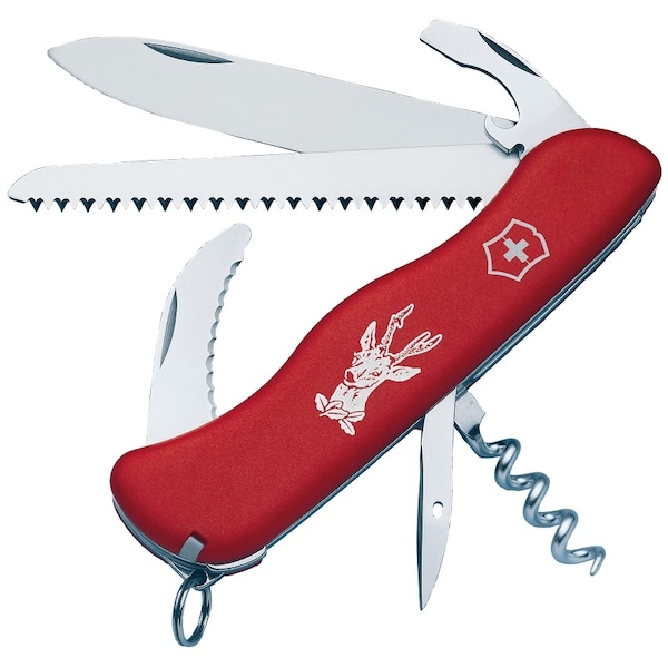 Swiss Army Brands 2024 Victorinox 0.8573.Us2 Hunter Red 111Mm Old Number 53641 - VIC-0.8573-X1