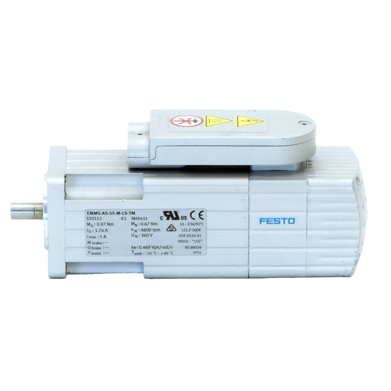 Festo Servo Motor EMMS-AS-55-M-LS-TM 550111