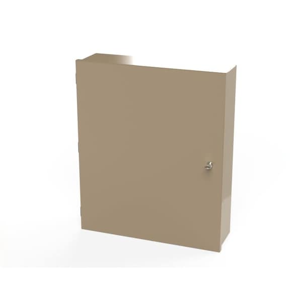 Saginaw Control & Engineering Carbon Steel Electrical Enclosures, 24 in H, 6 in D, 20 in W, NEMA 1, Hinged - SCE-24N2006NK-T