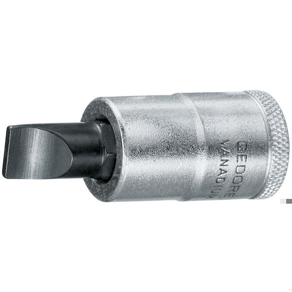 Gedore Screwdriver Bit Socket, 1/2", 10 x 1.6mm - IS 19 10X1,6
