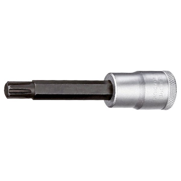 Gedore Screwdriver Bit Socket, 1/2", Long M8, Number of Pieces: 1 - INR 19 L 8-100