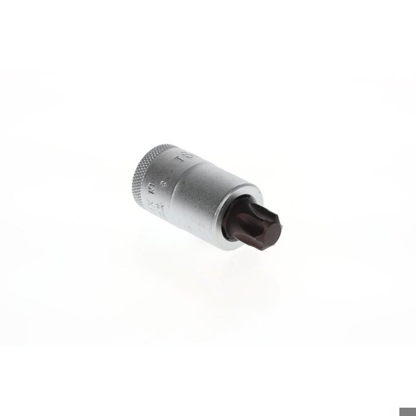 Gedore Screwdriver Bit Socket, 1/2", Torx T60, Finish: Chrome Plated, Gun-Metal - ITX 19 T60