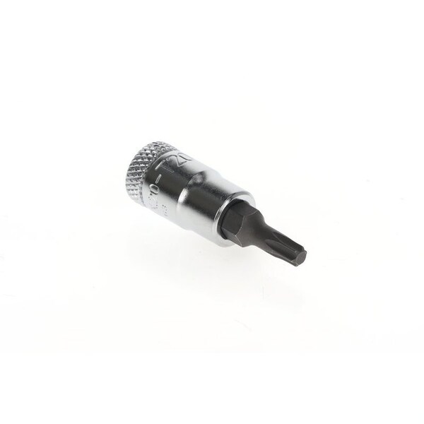 Gedore Screwdriver Bit Socket, 1/4", Torx T20, Standards: DIN 3120 - C 6.3; ISO 1174 - ITX 20 T20