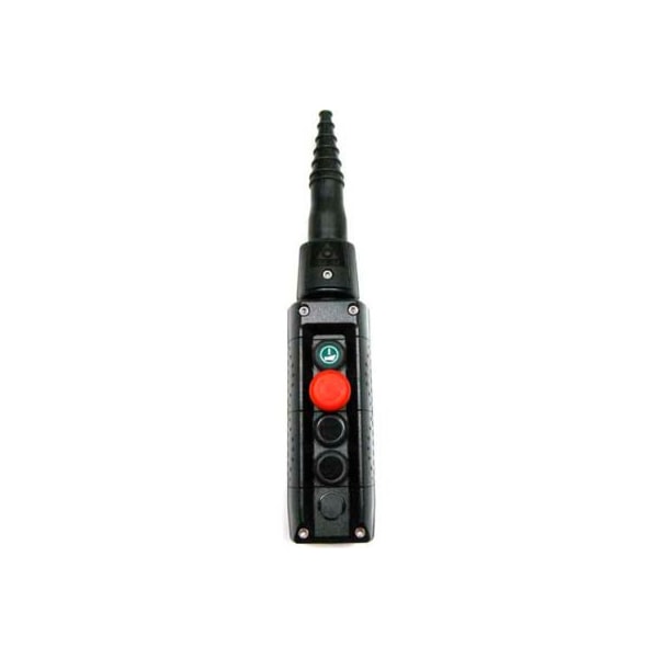 Controles Springer Co T.E.R., MIKE Colgante, 4 Botones, Negro, Botones de 2 Velocidades - F70AB12000200001