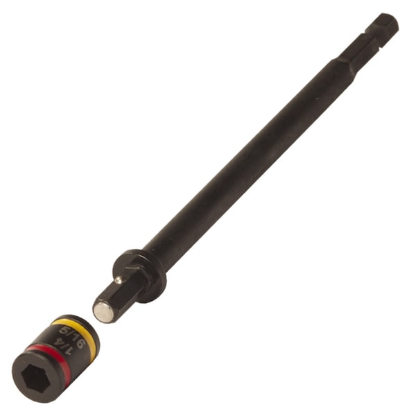 Malco Malco IMSHXLC C-RHEX Cleanable, Reversible 6-inch Magnetic Hex Chuck Driver (1 per Pack) - IMSHXLC