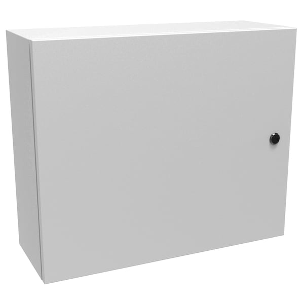 Hammond Steel Electrical Enclosures, 20 in H, 8 in D, 24 in W, NEMA 4, Hinged - EN4SD20248LG