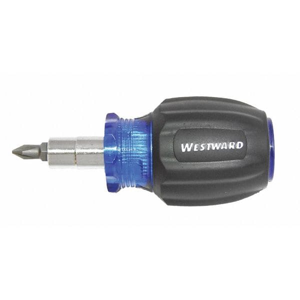 Westward Phillips, Slotted Bit 3 1/4 in, Drive Size: 1/4 in, 5/16 in , Num. of pieces:6 - 401L12