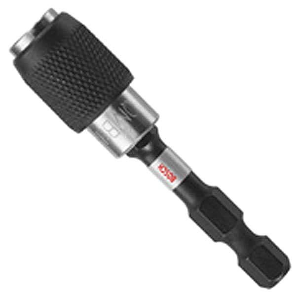 Bosch Bit Holder, Impact, 1/4" Hex Shank, 21" L - ITBHQC201