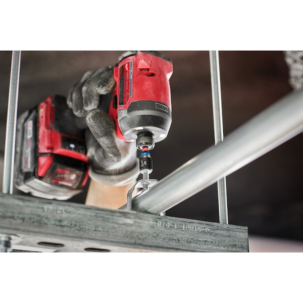 Milwaukee Tool 14mm x 2-9/16 in. SHOCKWAVE Impact Duty Magnetic Nut Driver (Bulk) - 49-66-4614
