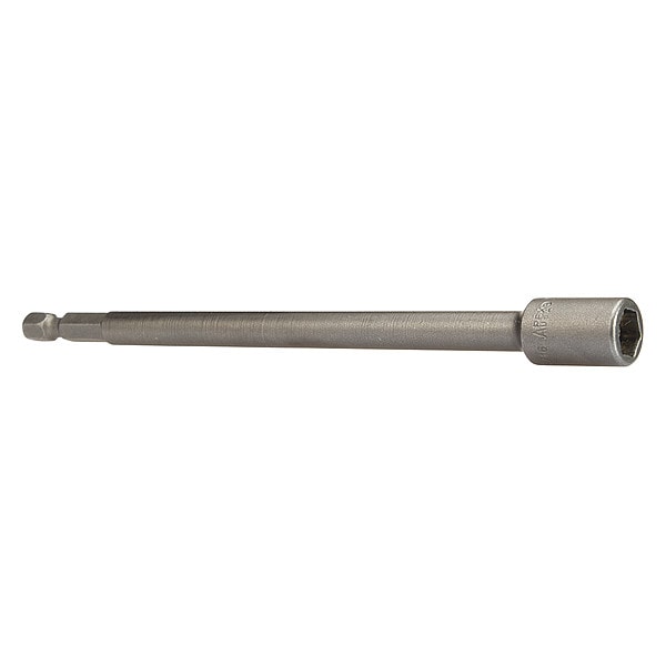 Apex Tool Group Nutsetter, 5/16"Hex, 6" L, Steel, Unfinished - M6N-0810-6