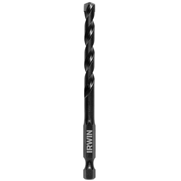 Irwin Impact Drill Bit, 14 in Dia, 4 in OAL, 1Flute, 14 in Dia Shank, Hex Shank - 1870544