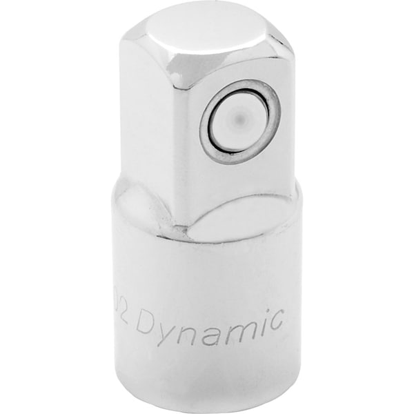 Dynamic Tools Adapter 3/8" Female X 1/2" Male, Chrome Finish - D005702
