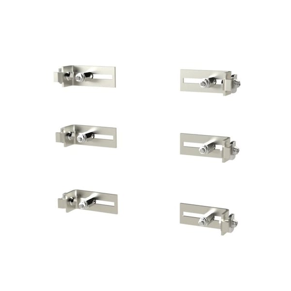 Saginaw Control & Engineering Panel Support, 12 in. H x 7 in. W x 2 in. L, Steel - SCE-FSPS6