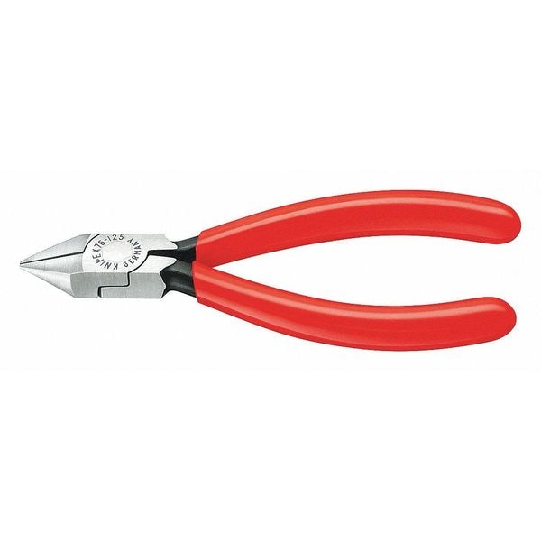 Knipex 5 in 76 Diagonal Cutting Plier Standard Cut Oval Nose Uninsulated - 76 81 125