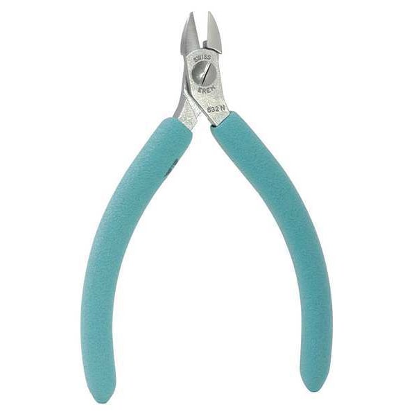 Erem 4 1/4 in 600 Precision Diagonal Cutting Plier Flush Cut Narrow Nose Uninsulated - 632N