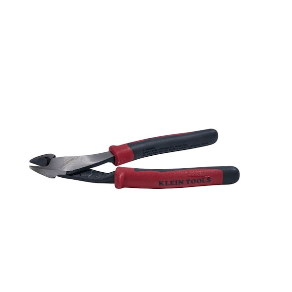 Klein Tools 8 1/8 in High Leverage Diagonal Cutting Plier Standard Cut Oval Nose Uninsulated - J248-8