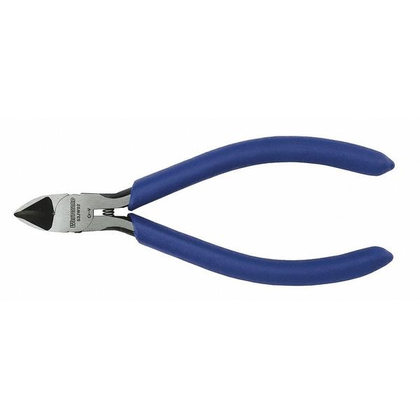 Westward 5 in Diagonal Cutting Plier Flush Cut Narrow Nose Uninsulated - 53JW92