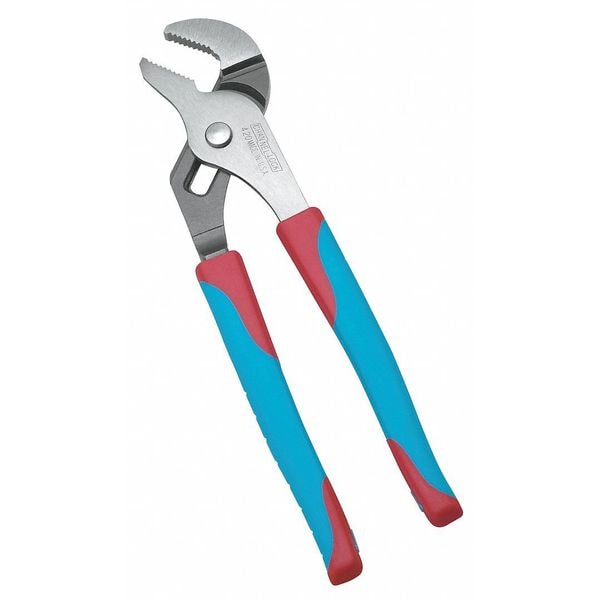 Channellock 9 1/2 in Code Blue Straight Jaw Tongue and Groove Plier, Serrated - 420CB