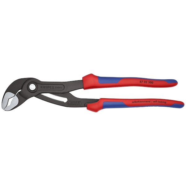 Knipex Water Pump Pliers, 12" Cobra Water Pump - 87 02 300