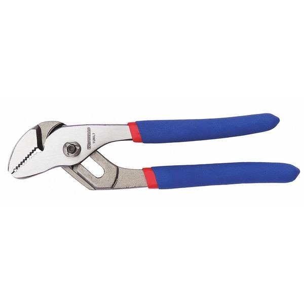 Westward 6 5/8 in Straight Jaw Tongue and Groove Plier, Serrated - 1UKL7