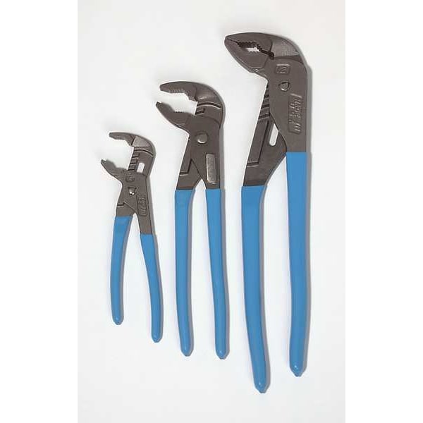 Channellock 12 1/2 in Griplock V-Jaw Tongue and Groove Plier, Serrated - GL12