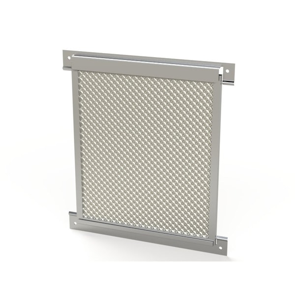 Saginaw Control & Engineering Filter, 10 in. H x 10 in. W x 1/2 in. L, Aluminum - SCE-FLT88