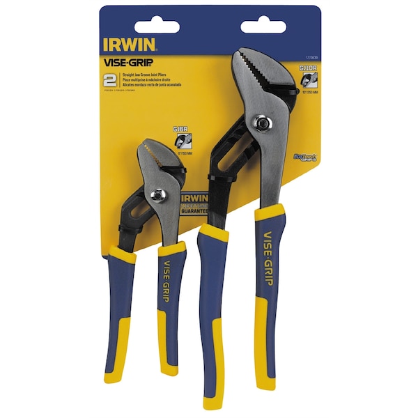 Irwin Vise-GripÂ® 2-Piece Groove Joint Pliers Set - 8 in. and 10 in. - 1773639
