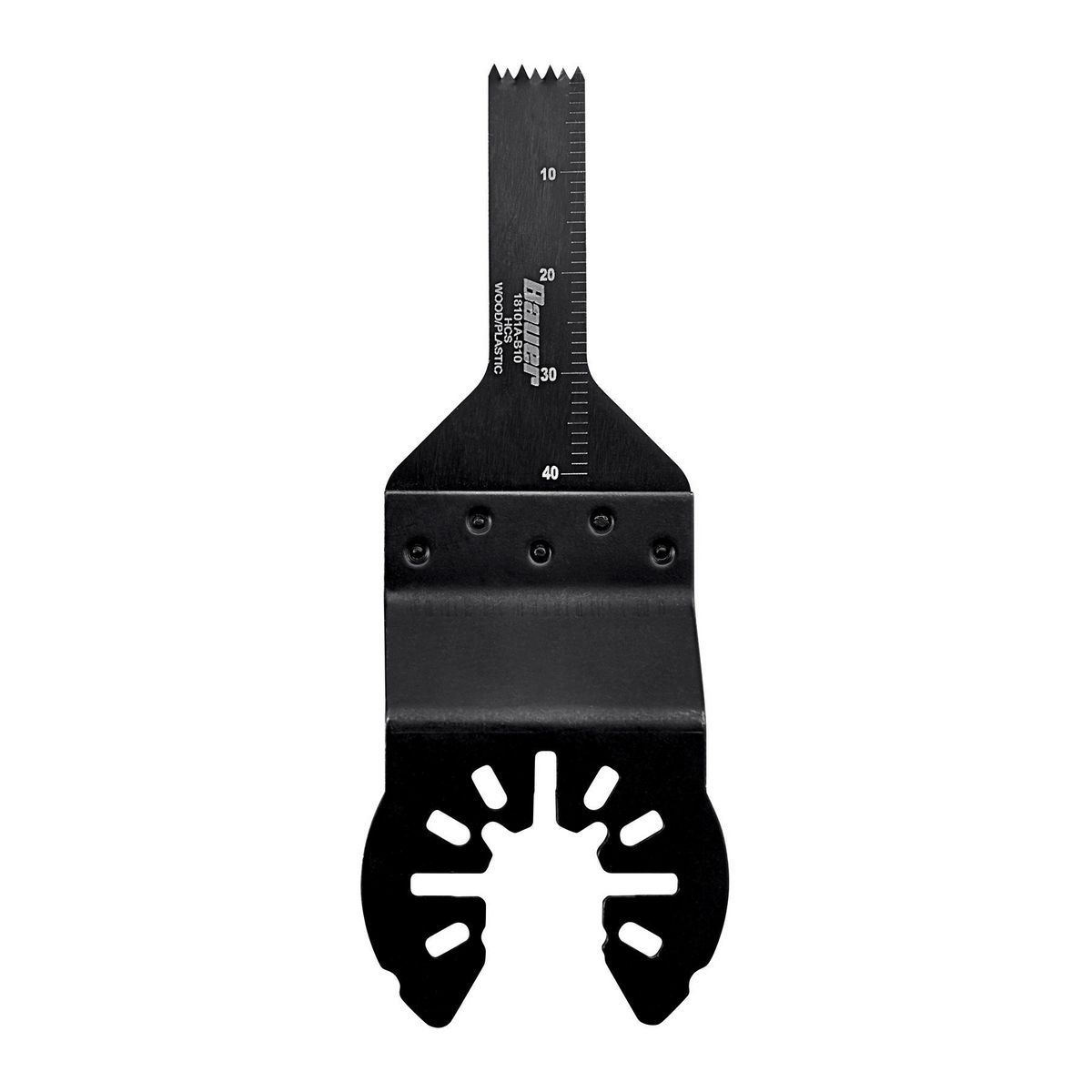 Cuchilla de inmersión/corte a ras de acero de alto carbono Bauer de 3/8 de pulgada para herramientas múltiples oscilantes - 64960