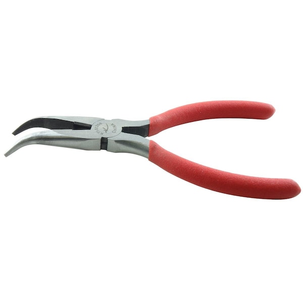 K-Tool International Bent End Needle Nose Pliers, 6" - KTI-51206