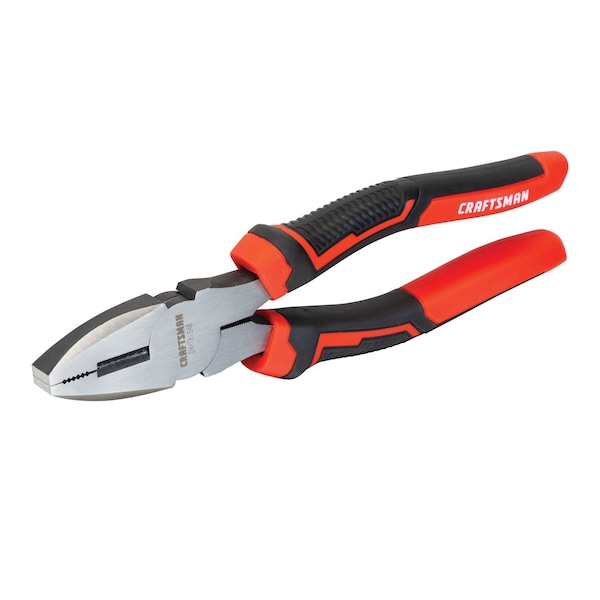 Craftsman Lineman Pliers, Steel, Flat Jaw, 8 3/4" L - CMHT81648