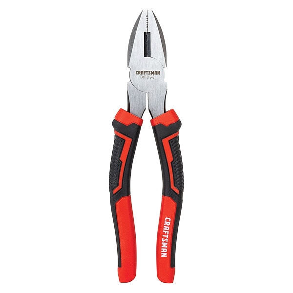 Craftsman Lineman Pliers, Steel, Flat Jaw, 8 3/4" L - CMHT81648