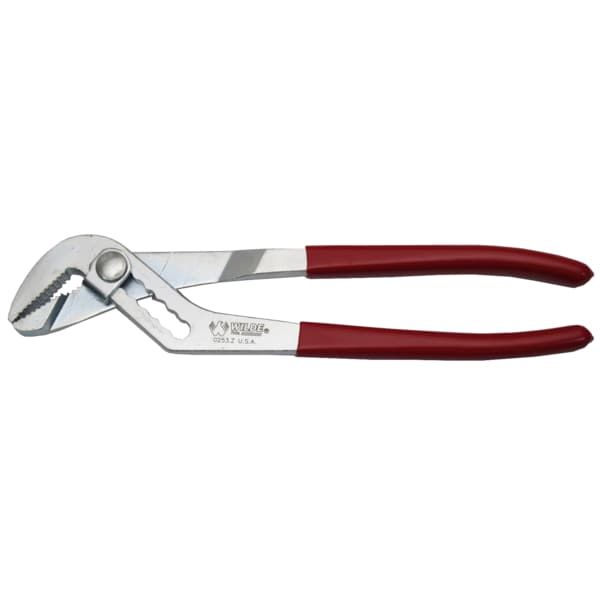 Wilde 10" WATER PUMP SLIP JOINT PLIERS-ZINC-BULK - G253.Z/BB