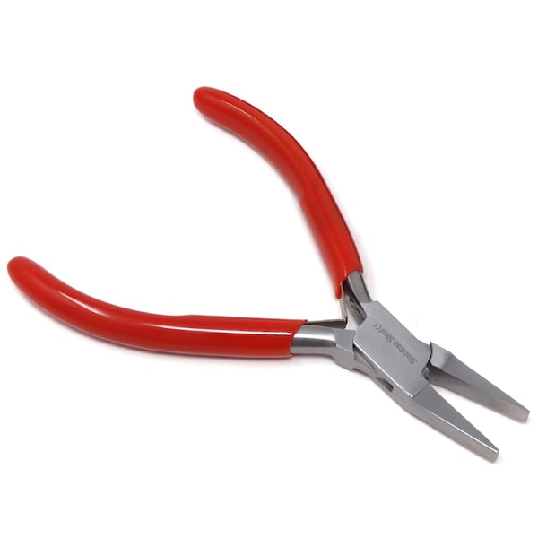 A2Z Scilab Jewelry Making Pliers Flat Nose Professional Repair Stainless Steel Tool with Cushion Grip - A2Z-ZR941