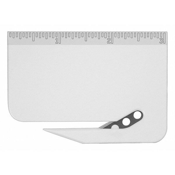 Pacific Handy Cutter Letter Opener, Disposable, 3"., White - 07565RL